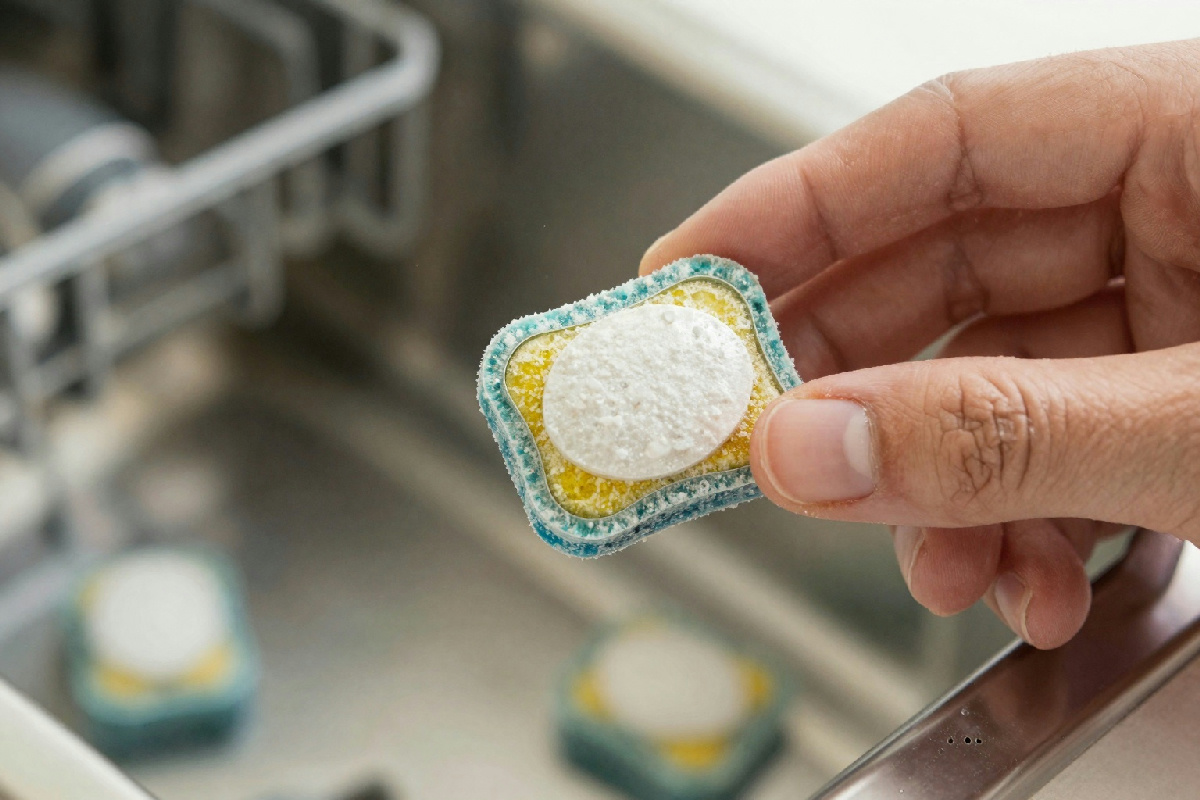 Con le pastiglie per lavastoviglie puoi pulire molto di più: 5 usi inaspettati