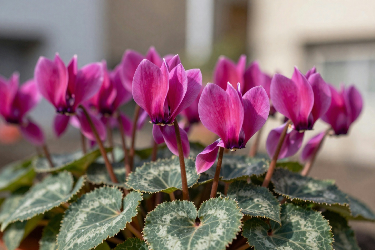 Fioritura del ciclamino fino a primavera: segreti per un colore che dura a lungo