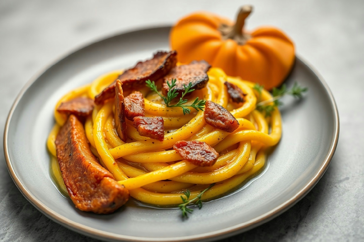 La carbonara di zucca che ha incantato tutti: un piatto imperdibile a tavola